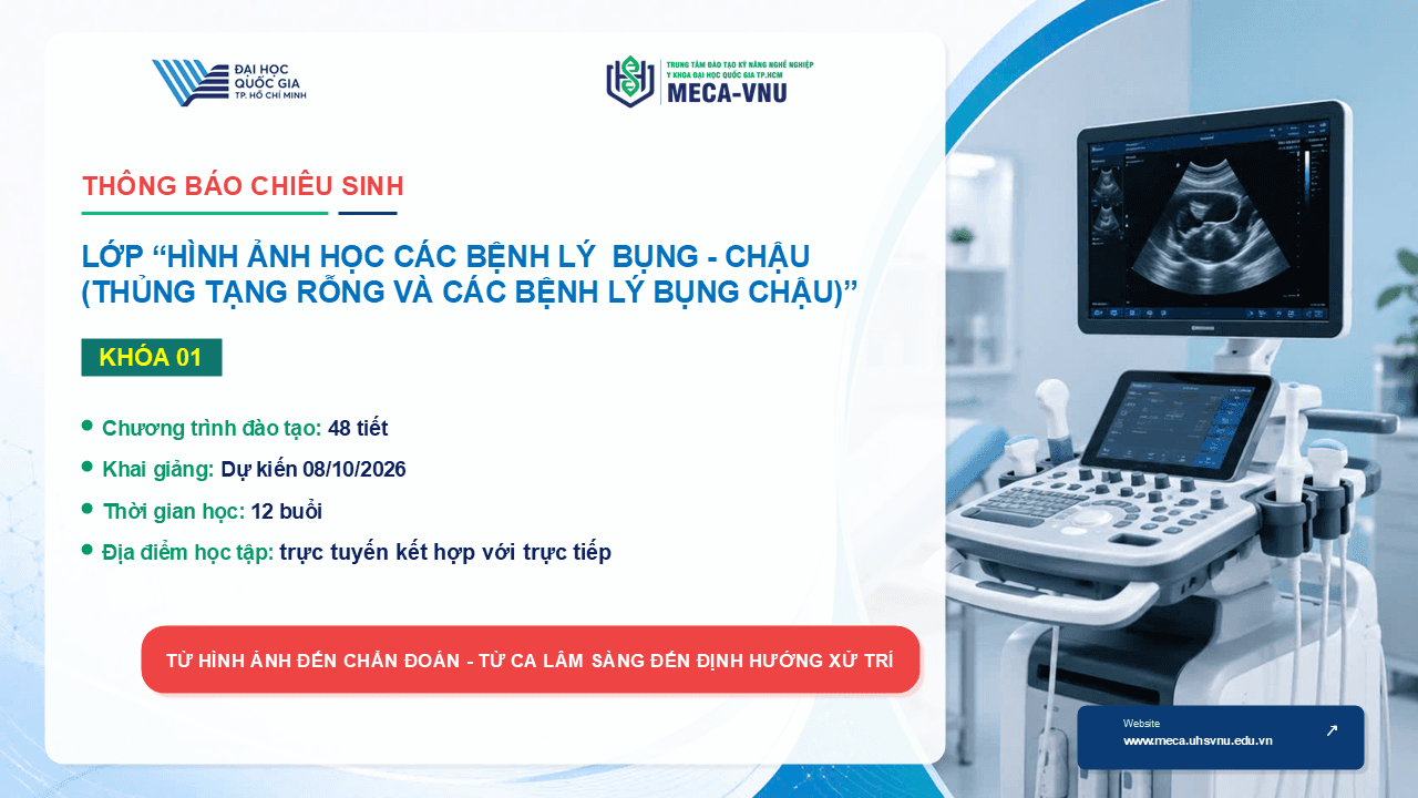 HÌNH ẢNH HỌC CÁC BỆNH LÝ BỤNG - CHẬU (THỦNG TẠNG RỖNG VÀ CÁC BỆNH LÝ TÚI THỪA ĐƯỜNG TIÊU HÓA)