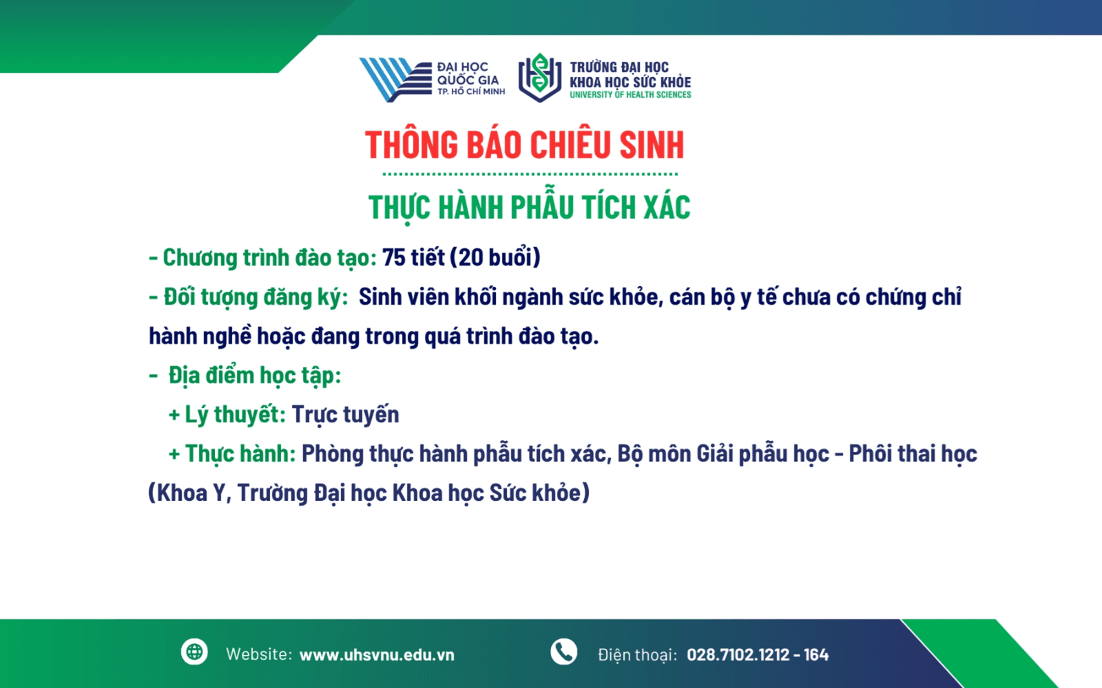 Thực hành phẫu tích xác