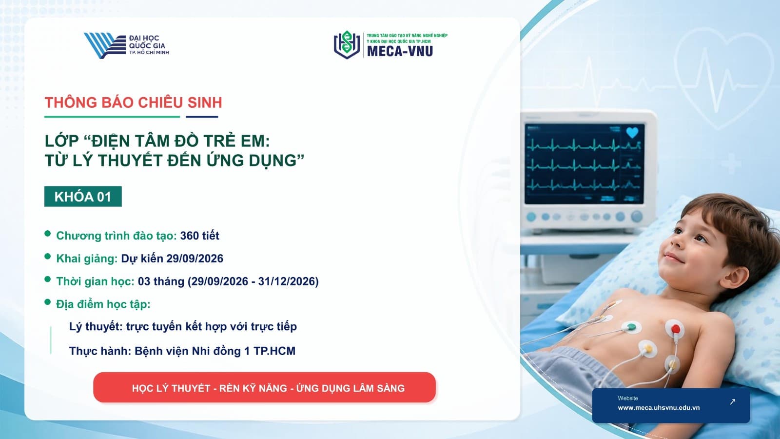 ĐIỆN TÂM ĐỒ TRẺ EM: TỪ LÝ THUYẾT ĐẾN ỨNG DỤNG