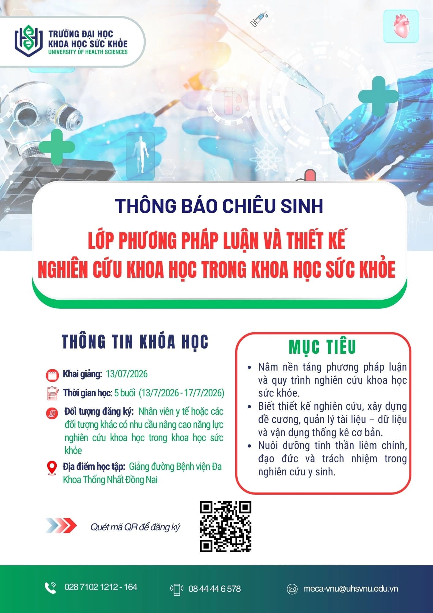 Phương pháp luận và thiết kế nghiên cứu khoa học trong khoa học sức khỏe